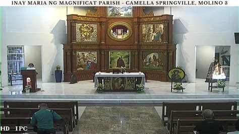 inay maria ng magnificat parish mass times|Magandang araw, mga .